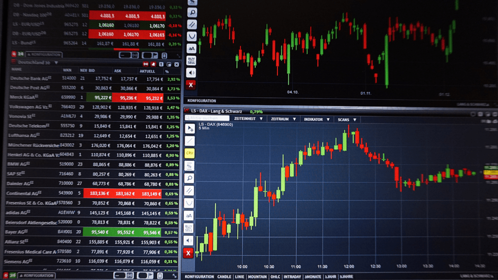 an image of a stock trading screen