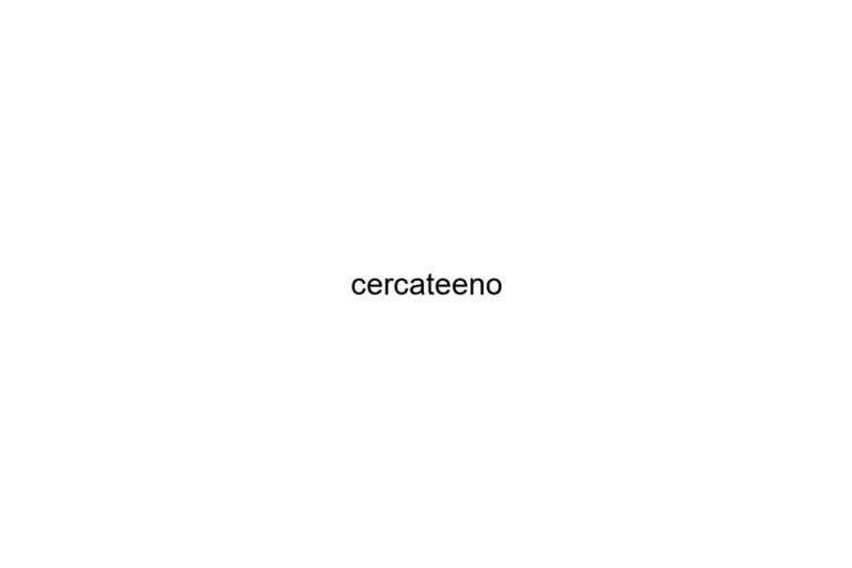 cercateeno