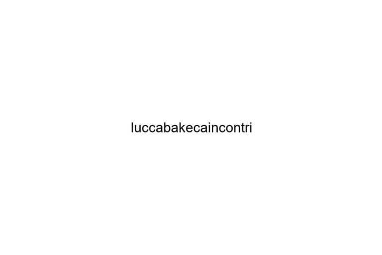 luccabakecaincontri