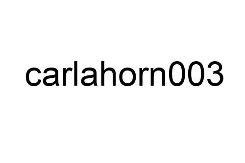 carlahorn003