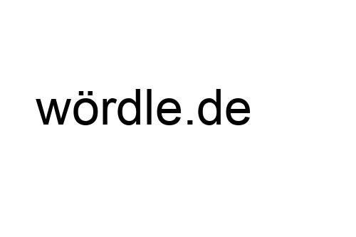 wördle.de
