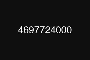 4697724000