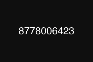 8778006423