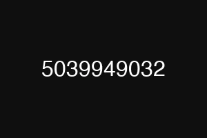 5039949032