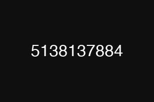 5138137884