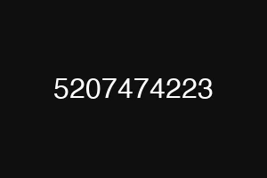 5207474223