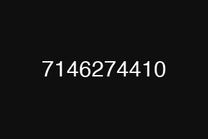 7146274410