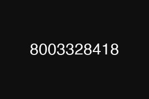 8003328418