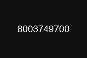 8003749700