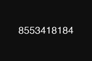 8553418184