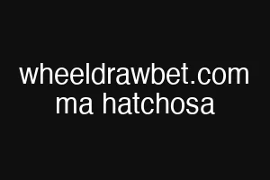 wheeldrawbet.com ma hatchosa